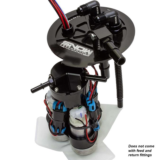Snow 6th Gen Camaro Standard Version Fuel Hat - Dual Pump
