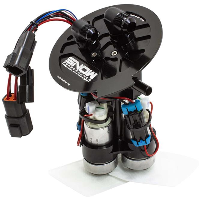 Snow 2011+ Ford Mustang Fuel Hat Race Version (3 Pump 3-285 )