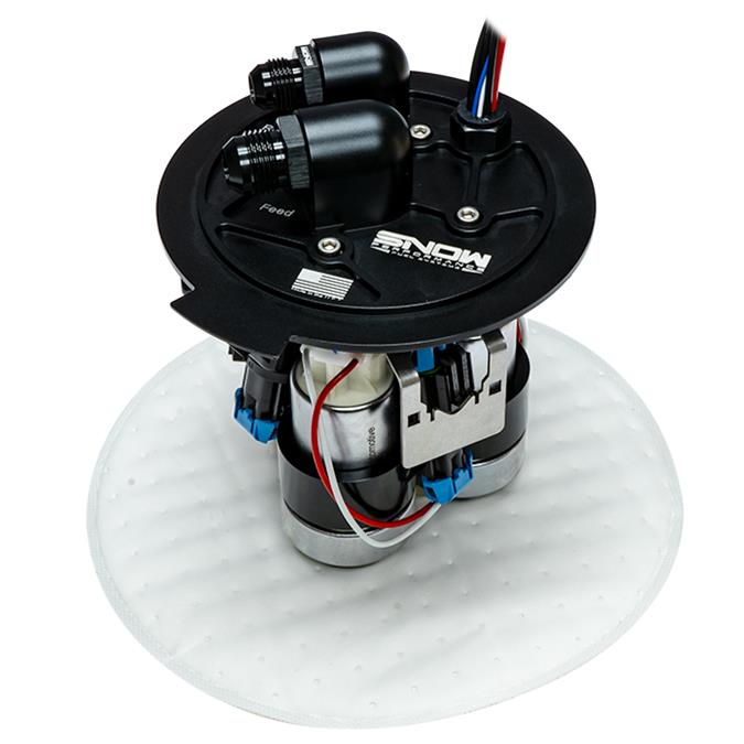 Snow Performance Chevrolet Camaro 5th Gen/Cadillac CTS-V 2nd Gen High Output Fuel Hat (3 Pump)