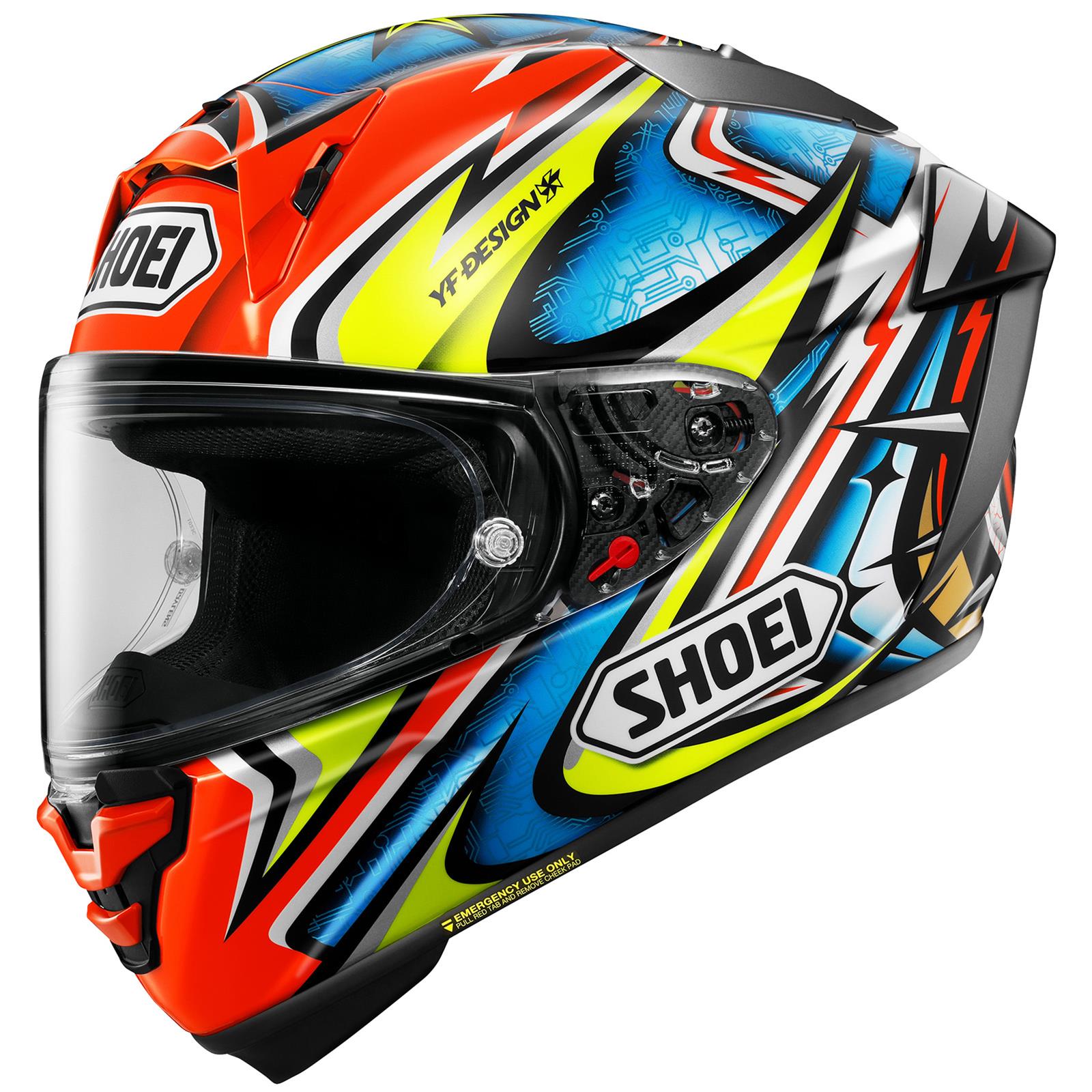 チロ Shoei 0105-2101-07 Shoei X-Fifteen Helmets | Summit Racing