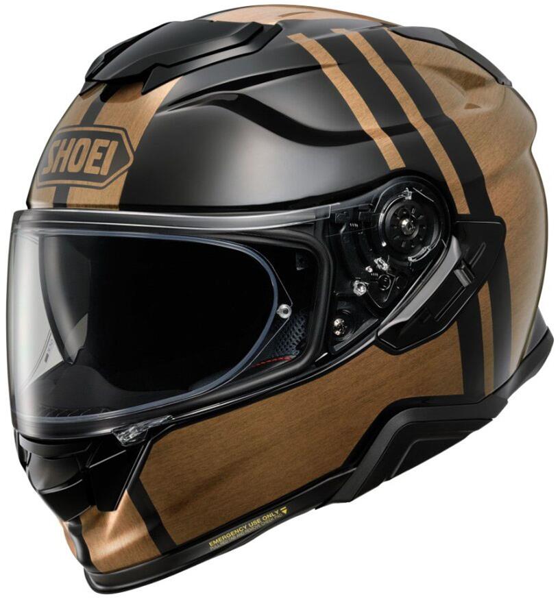 carbon shoei helmet RF-1400 Capriccio TC-11 Full Face 15 features impressive improvements in aerodynamics X-Fifteen Cross Logo - Cross