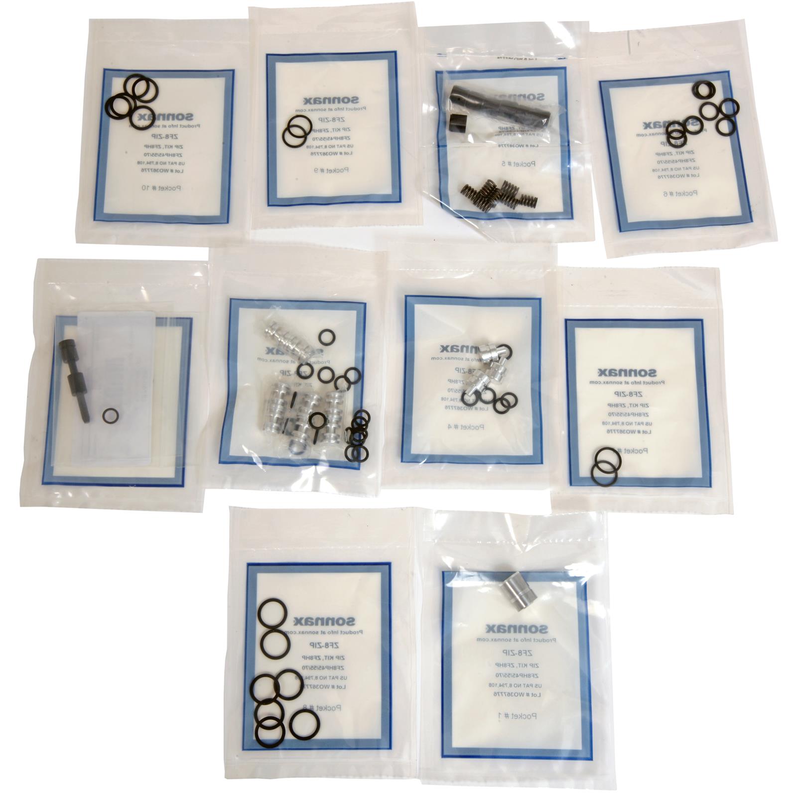 Sonnax Zip Kit S104741ZK For GM 6L45/50/80/90 Valve Body - Fixes Pressure Loss, No Special Tools Needed