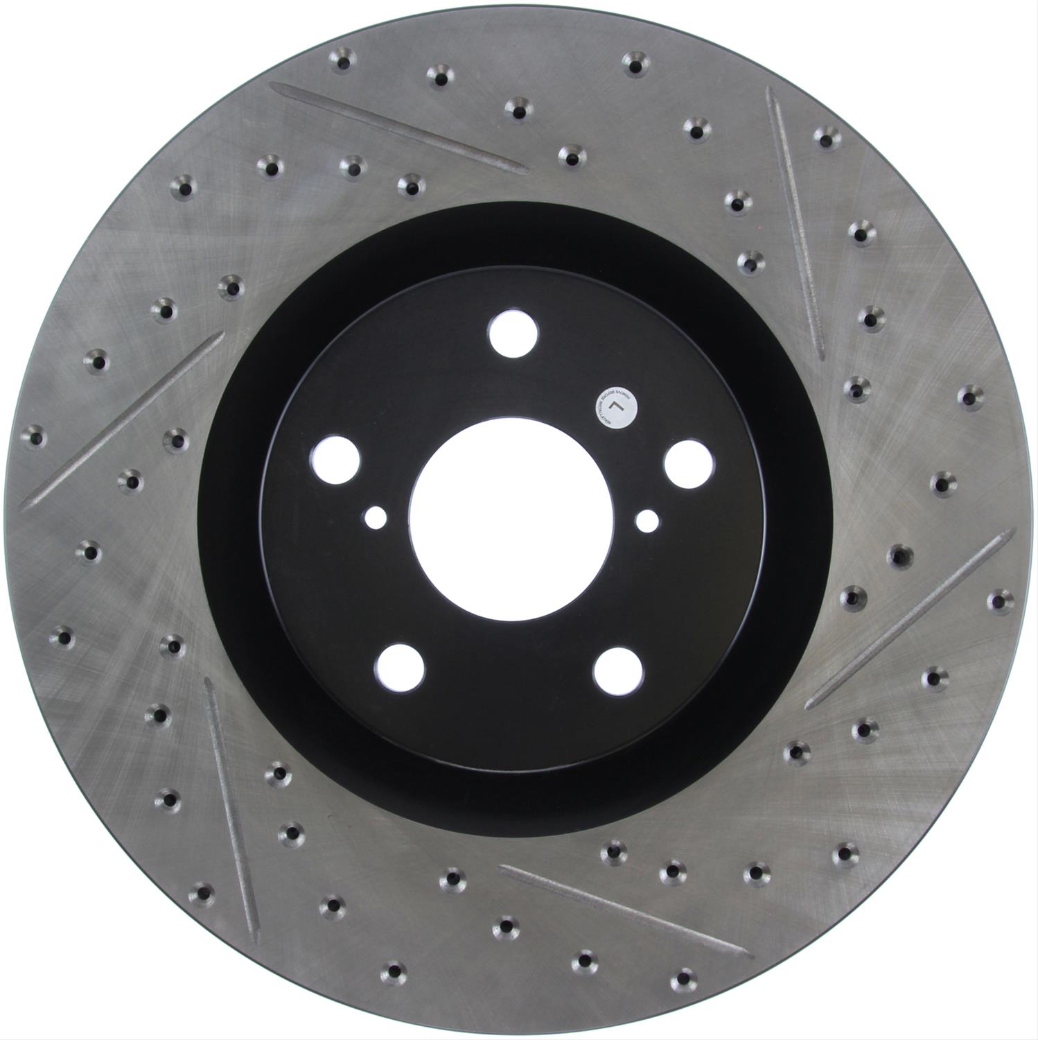 StopTech 127.66077L StopTech Drilled and Slotted Brake Rotors Summit