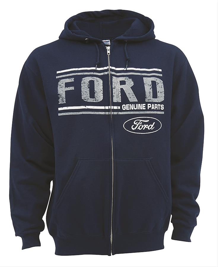 Summit Gifts 30800FLE-3X Ford Genuine Parts Zip-Up Hoodie | Summit Racing