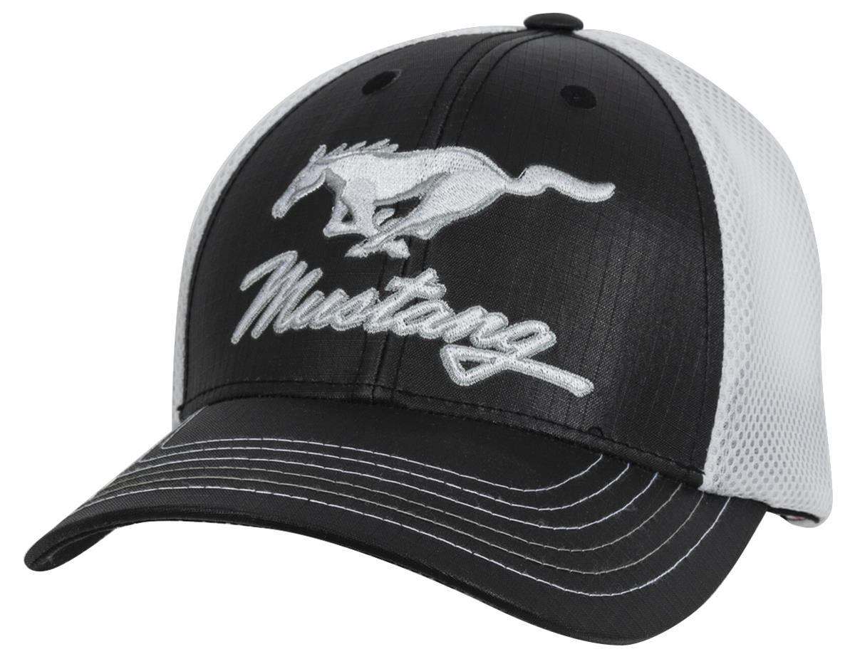 mustang trucker hat