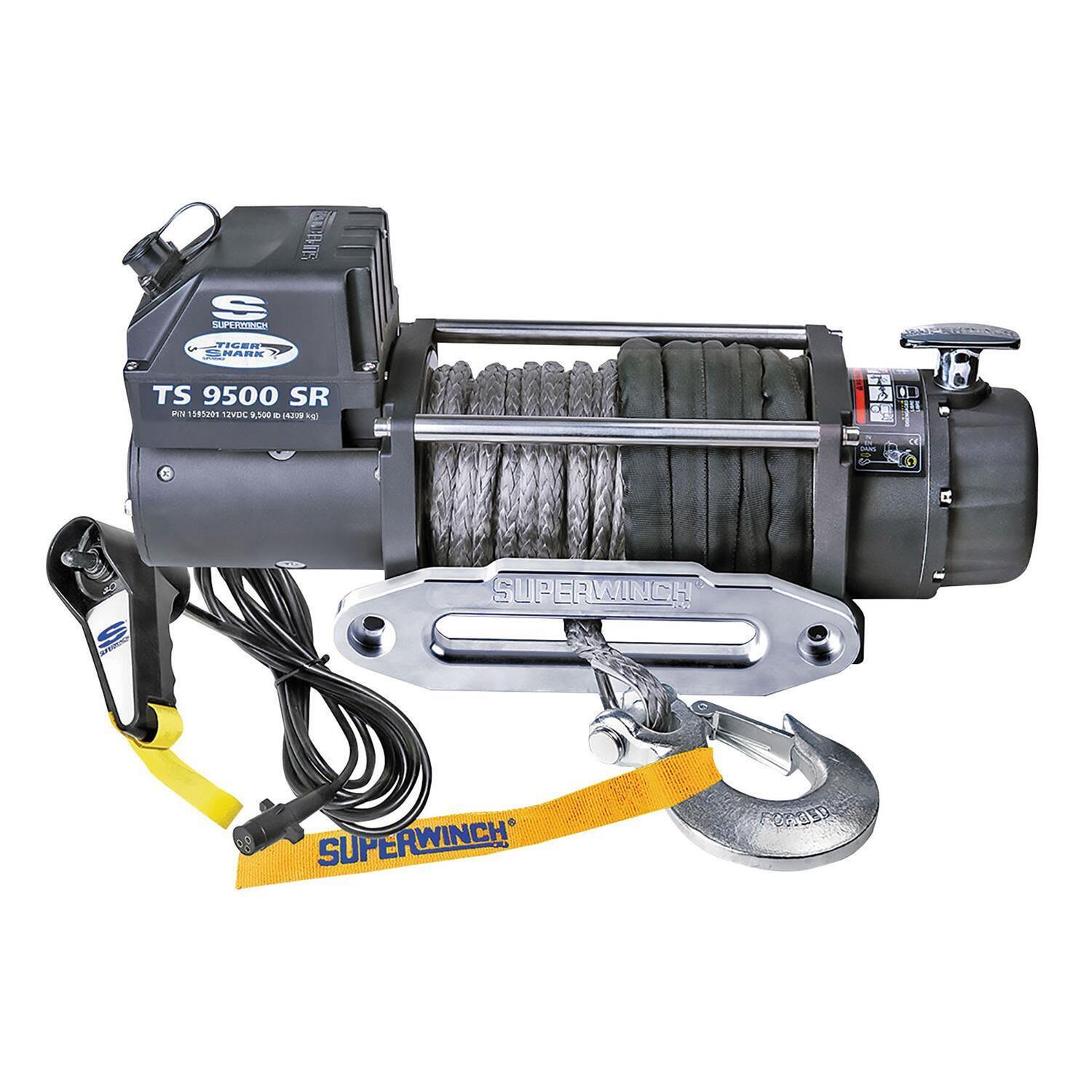 Superwinch 1595201 Superwinch Tiger Shark 9500 Winches | Summit Racing