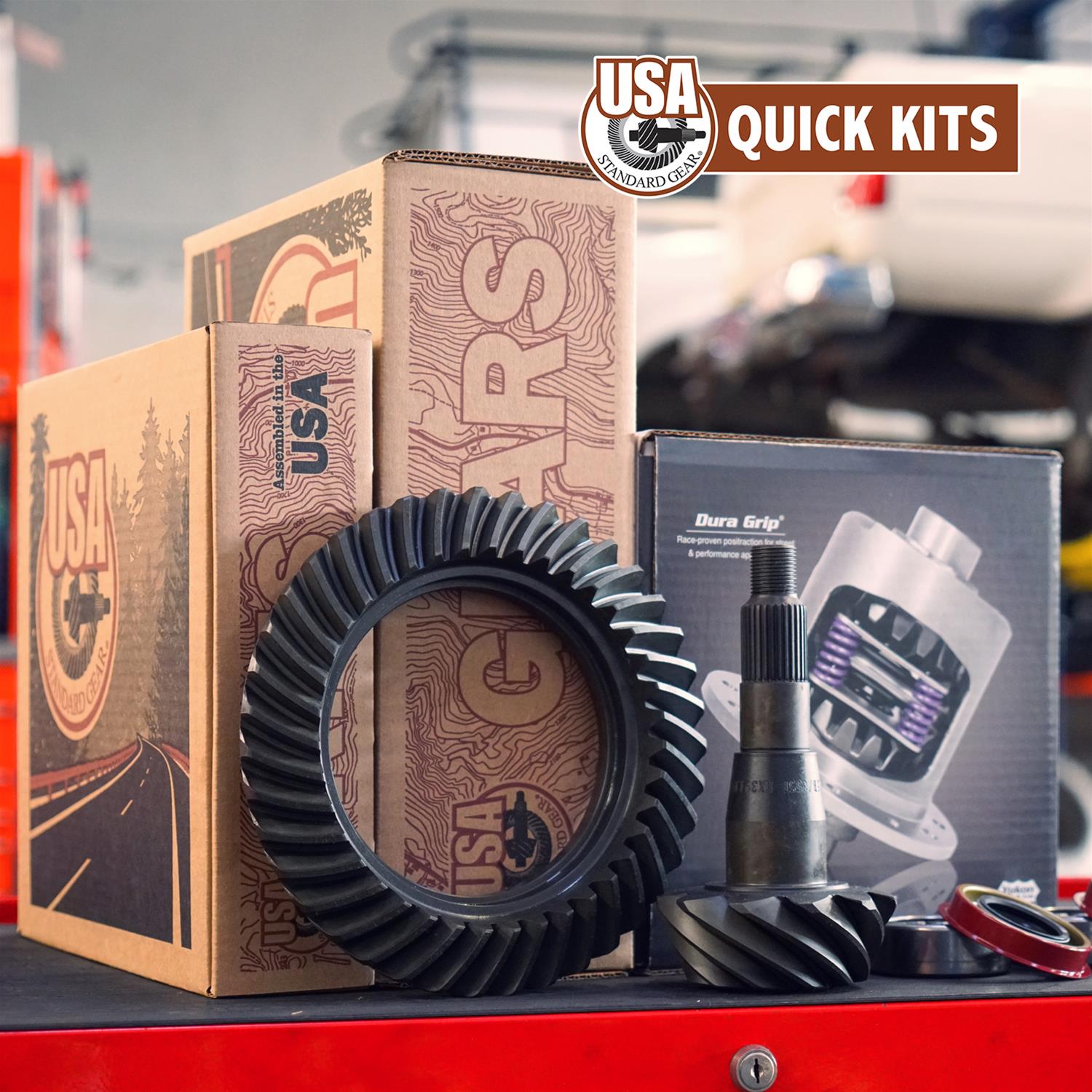 L GEAR SOLID Δ: Premium Pack USA Standard Gear ZGK2036 USA Standard Gear Ring and Pinion Gear