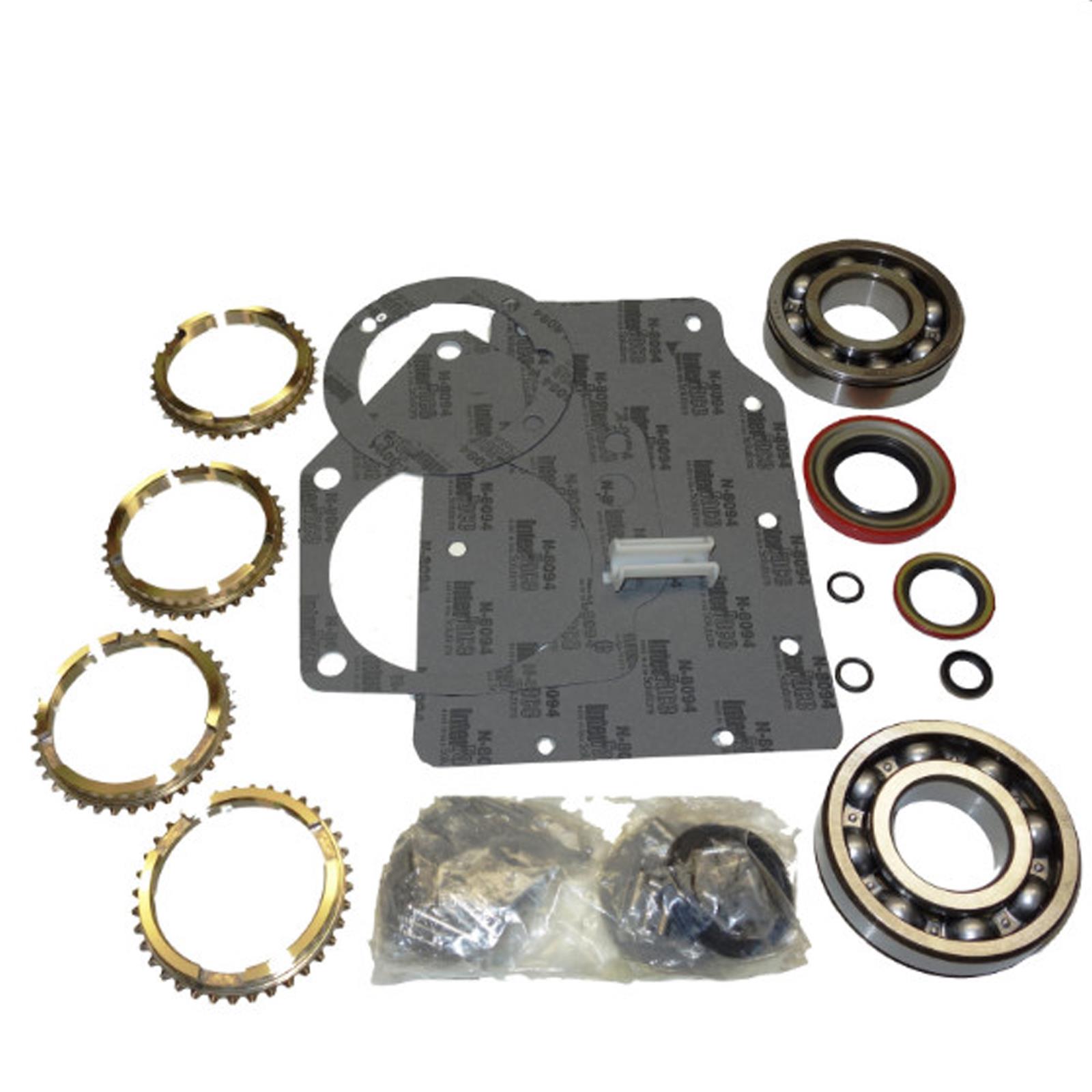 USA Standard Gear Manual Transmission Bearing Kits for 1984-1989 BRONCO, F-150, 1985-1989 F-250 - ZMBK112WS and Seal Overhaul Kit, and Seal Overhaul Kit