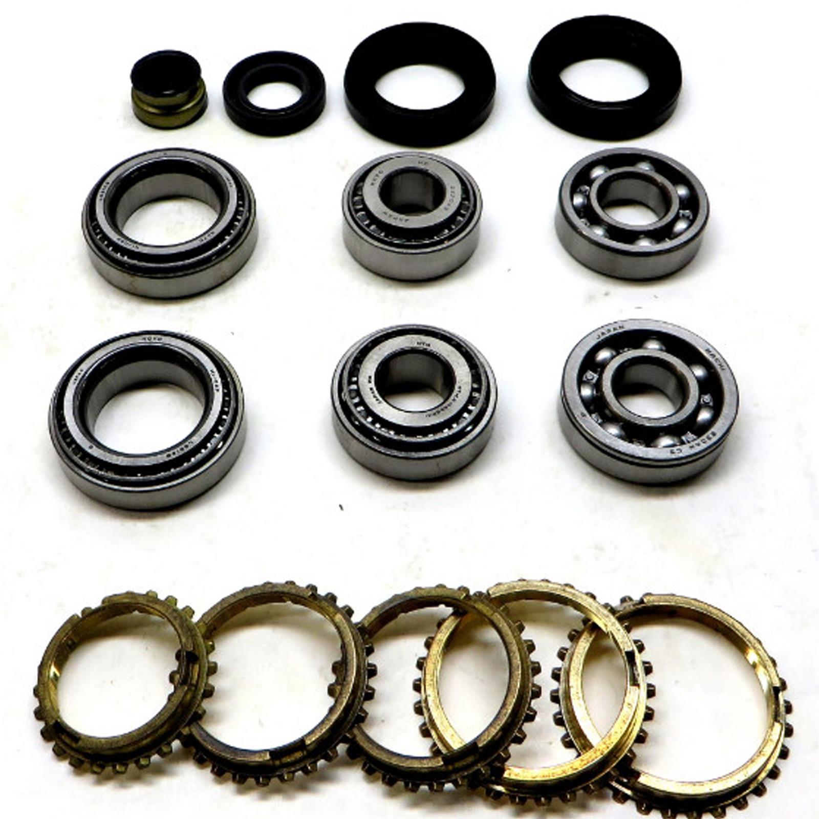 USA Standard Gear Manual Transmission Bearing Kits for 1991-1992 FESTIVA - ZMBK200 and Seal Overhaul Kit, and Seal Overhaul Kit