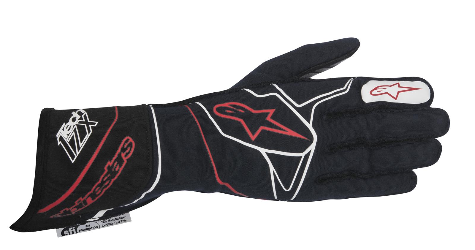 コットン ALPINESTARS GLOVES Tech 1-ZX Nomex Black / Yellow Auto