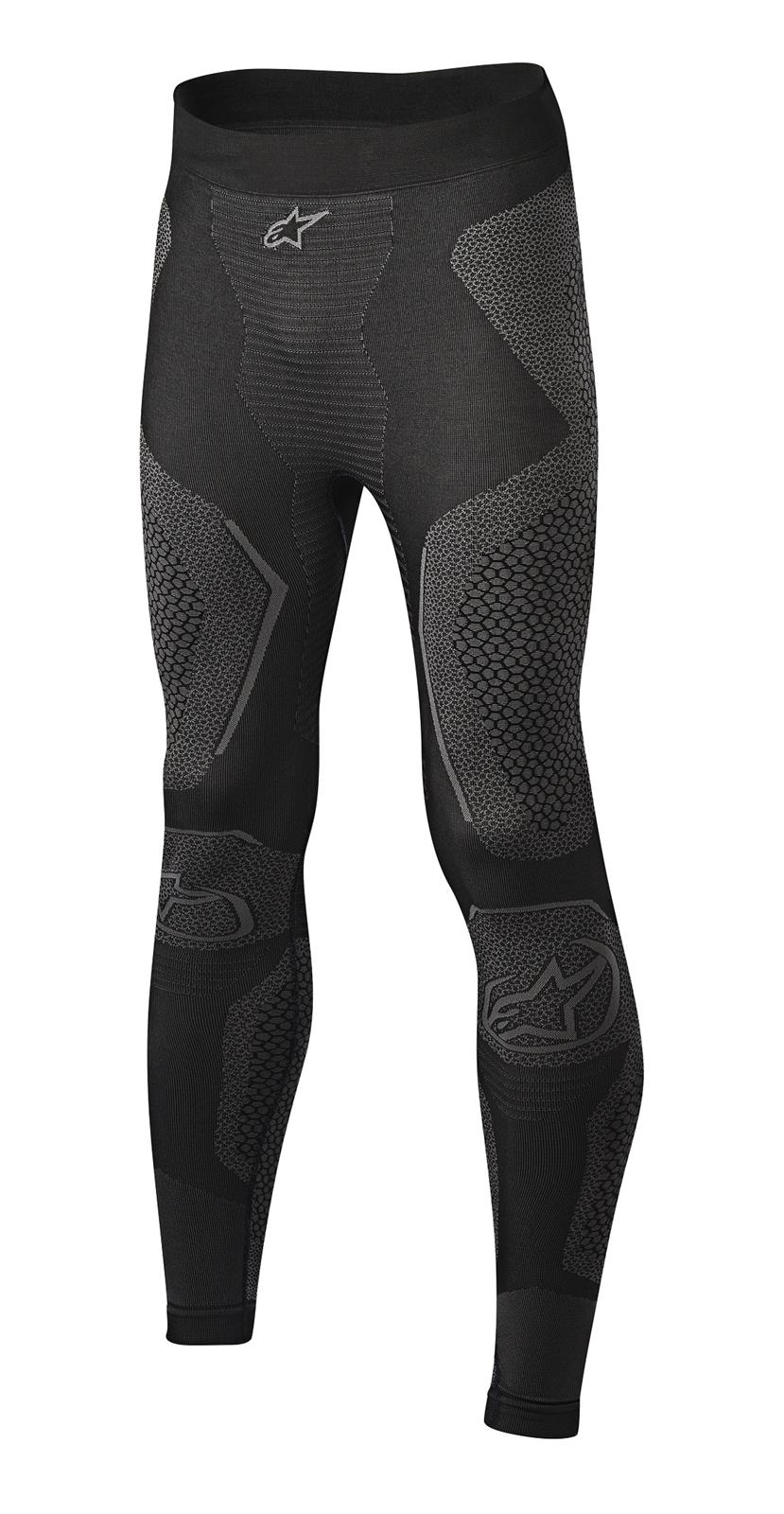 4752217 106 XS Alpinestars Ride Tech Winter Base Layer Pants XS-S Black Grey