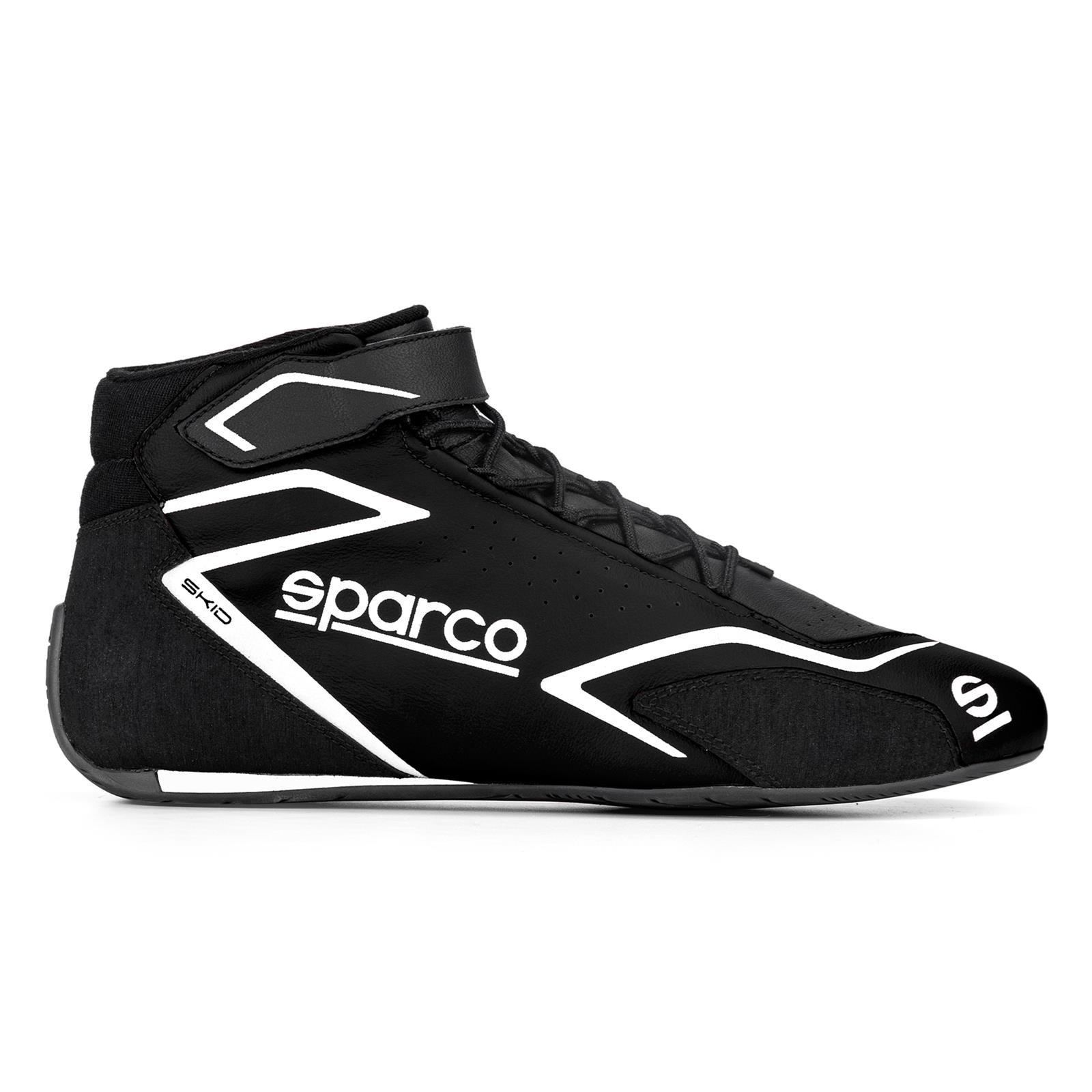 Sparco Driving Shoes & Boots 00127537NRNR Shoes, SHOE SKID 37 BLK/BLK