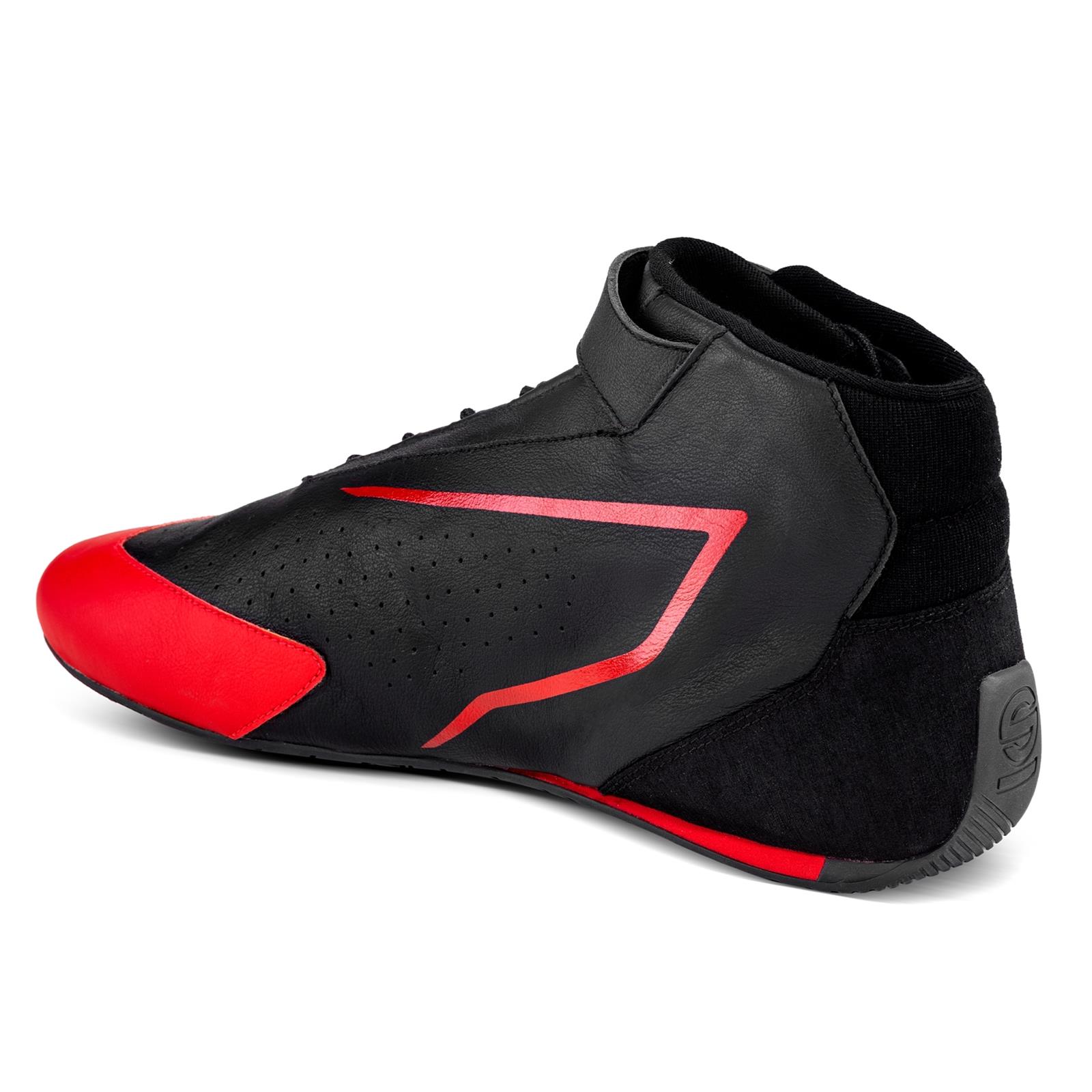 Sparco Driving Shoes & Boots 00127543RSNR Shoes, SHOE SKID 43 RED/BLK thumbnail 2