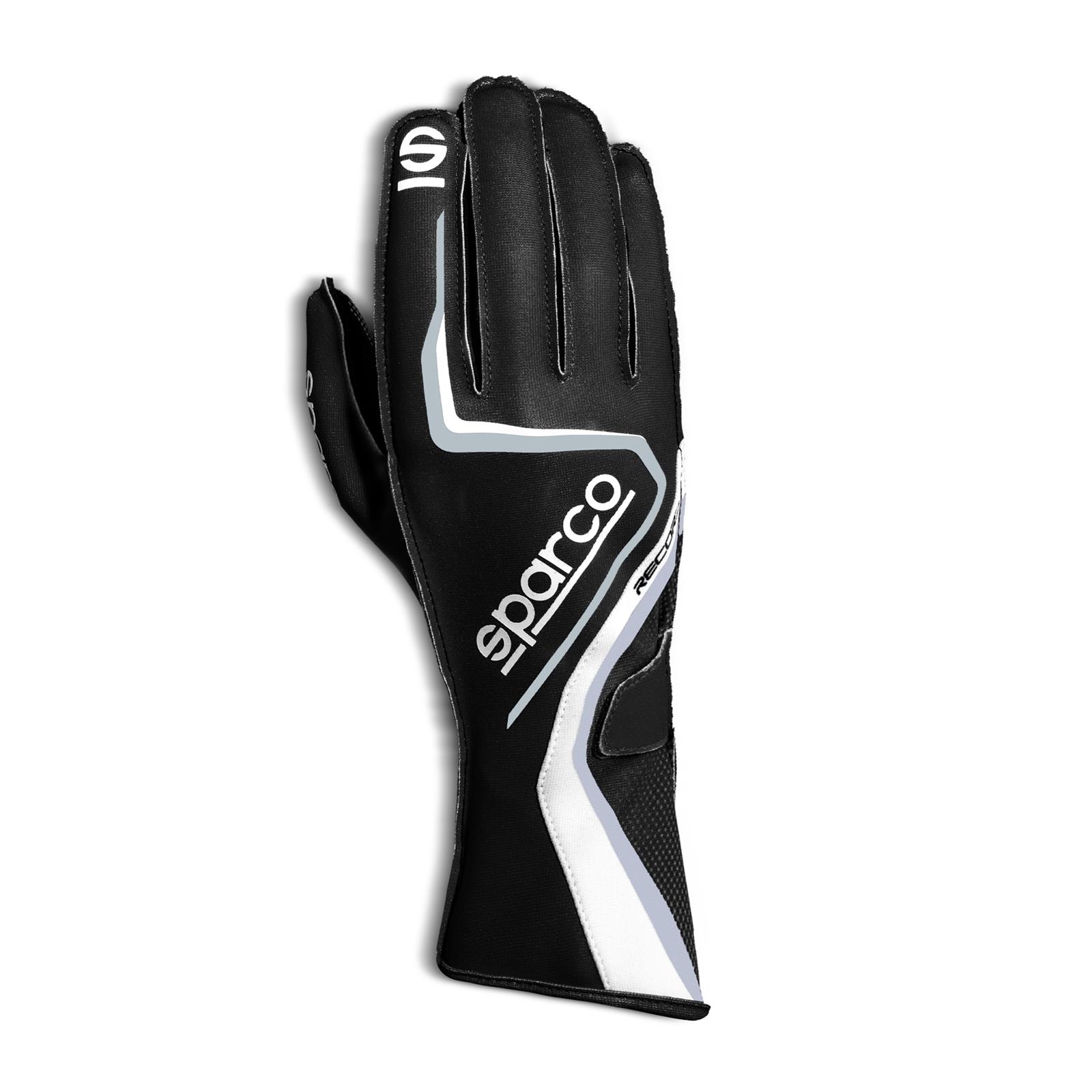 Sparco Record WP Karting Gloves 002555WP05NR Driving Gloves, Gloves, One Layer, Synthetic/Fleece, Black, Youth Small, Pair