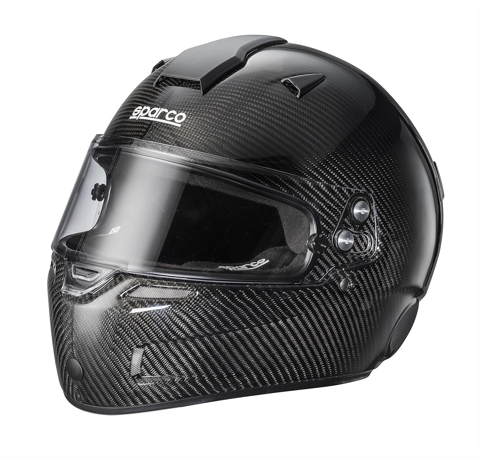 Sparco Air KF-7W Helmets 0033540XS Helmet, KF-7W, Kart, X-Small, Carbon Fiber, Each