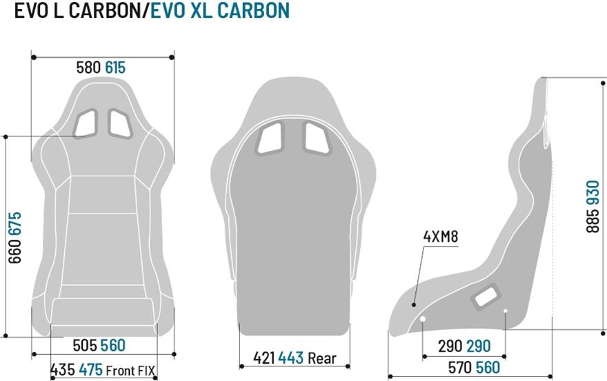 Sparco Seat XL EVO Carbon Black thumbnail 5