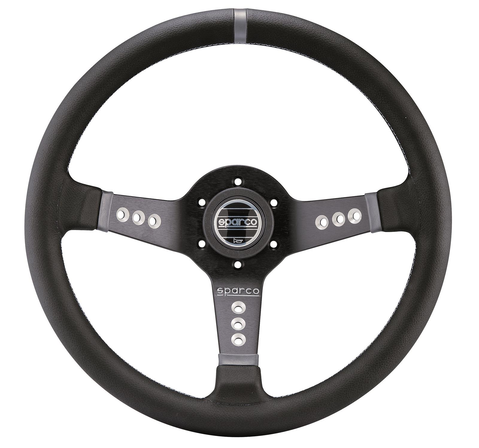 Sparco 015L800PL Sparco Street Series Steering Wheels Summit Racing