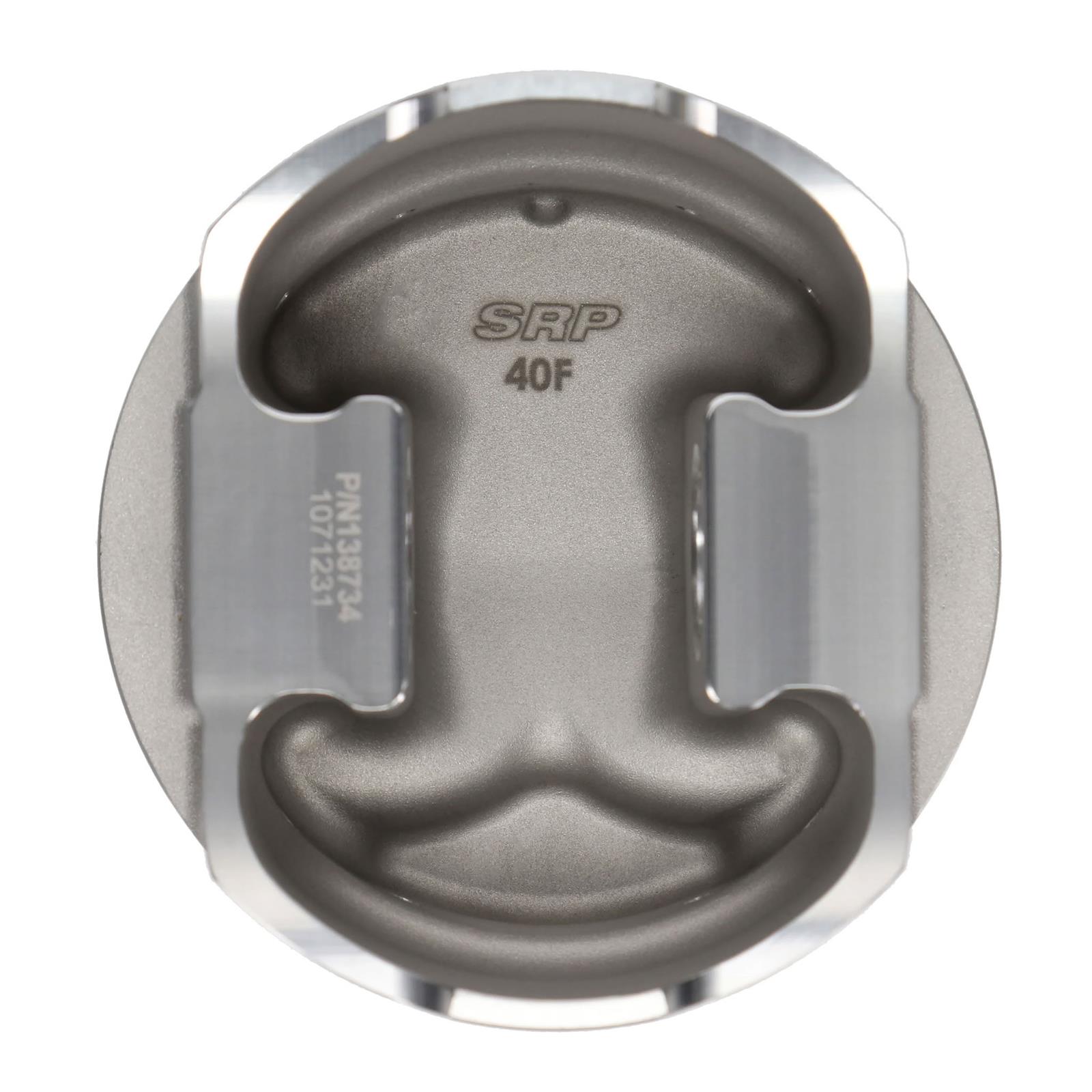 SRP Ford Small Block Flat Top Pistons 138734 Pistons, Forged, Flat, 4.030 in. Bore, Ford, Lincoln, Mercury, Set of 8 thumbnail 2