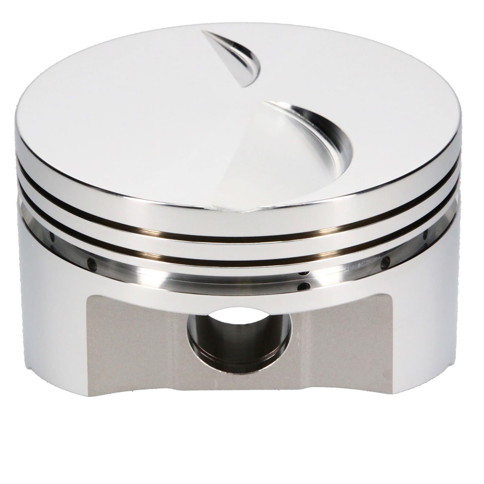 SRP Big Block Ford 460 Flat/Inverted Top Pistons 150723 Pistons, Forged, Flat, 4.390 in. Bore, 1/16 in., 1/16 in., 3/16 in. Ring Grooves, Ford, Block, Set of 8 thumbnail 4