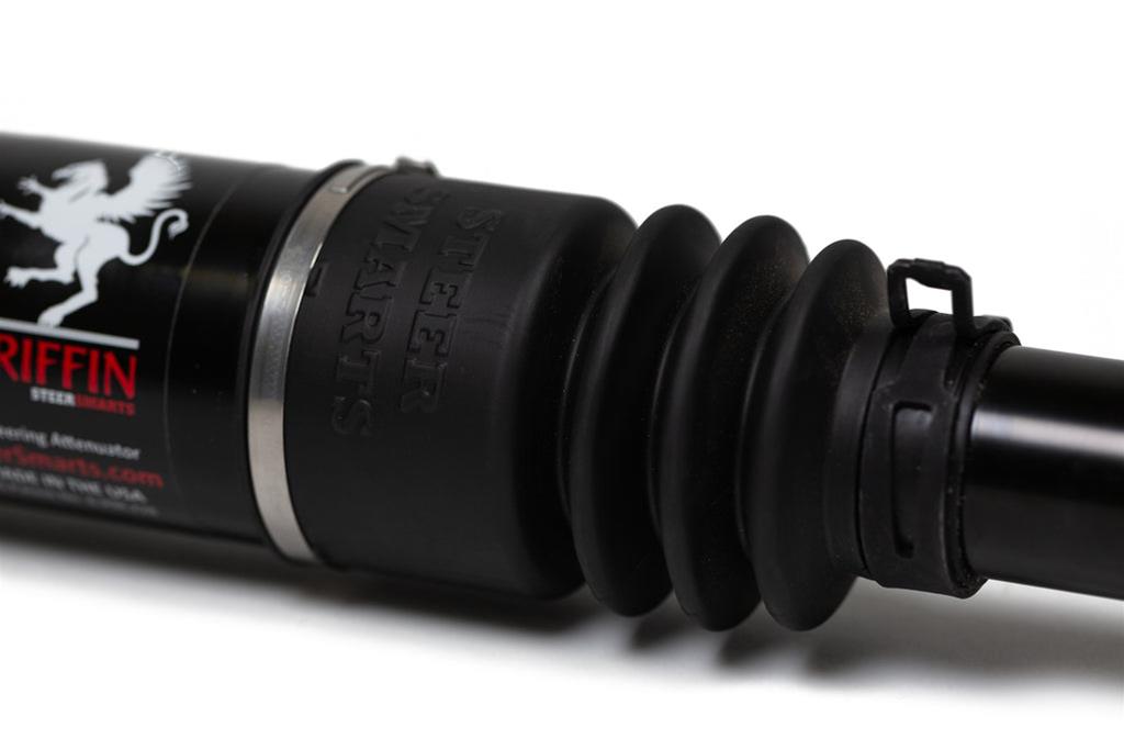 Steer Smarts Griffin XD Steering Attenuator Drag Link Adjusters for 2020-2025 GLADIATOR, 2007-2025 WRANGLER, 2018 WRANGLER JK - 07098001 Upgrade Links Black Bellow, 2007-2024 Jeep Wrangler/Gladiator JK/JL/JT thumbnail 2