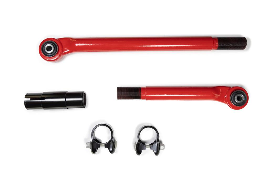 Steer Smarts Yeti XD Track Bars 17742501 Rear Adjustable Bar - Red, 2020-2024 Jeep Gladiator JT thumbnail 3