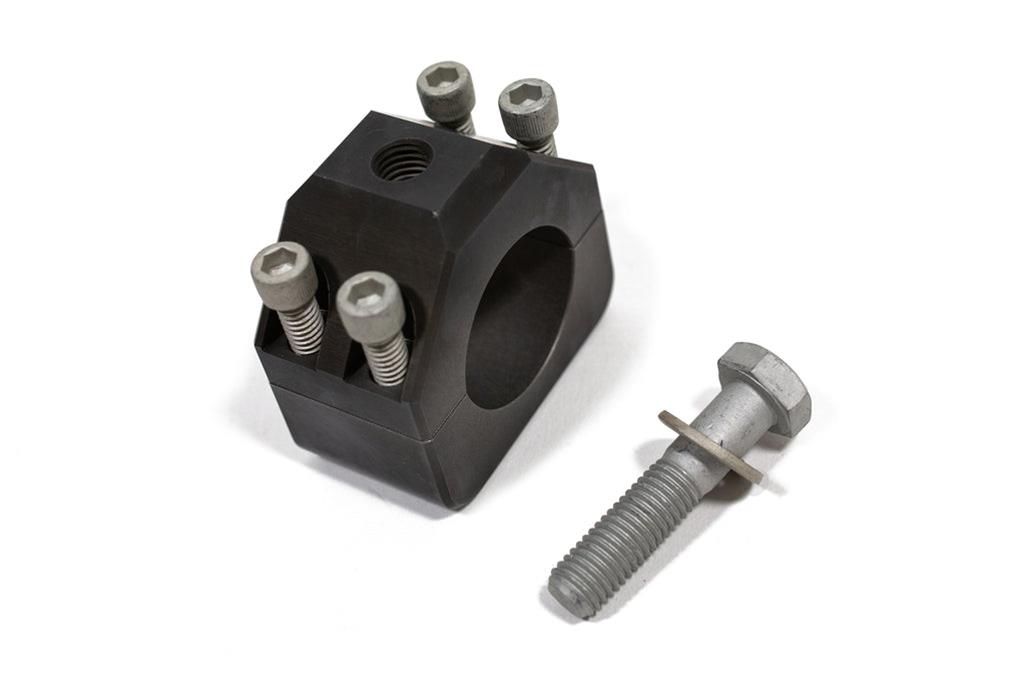 Steer Smarts Yeti XD Single Post Steering Stabilizer Damper Brackets for 2020-2025 GLADIATOR, 2007-2024 WRANGLER, 2018 WRANGLER JK - 41061001 Bracket, Aluminum, Black, Fits 1 3/4 in. Tie Rods, Jeep, Each thumbnail 4