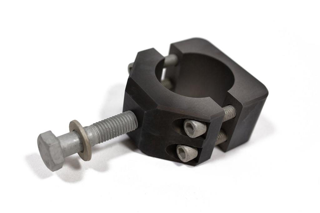 Steer Smarts Yeti XD Single Post Steering Stabilizer Damper Brackets for 2020-2025 GLADIATOR, 2007-2024 WRANGLER, 2018 WRANGLER JK - 41061001 Bracket, Aluminum, Black, Fits 1 3/4 in. Tie Rods, Jeep, Each thumbnail 5