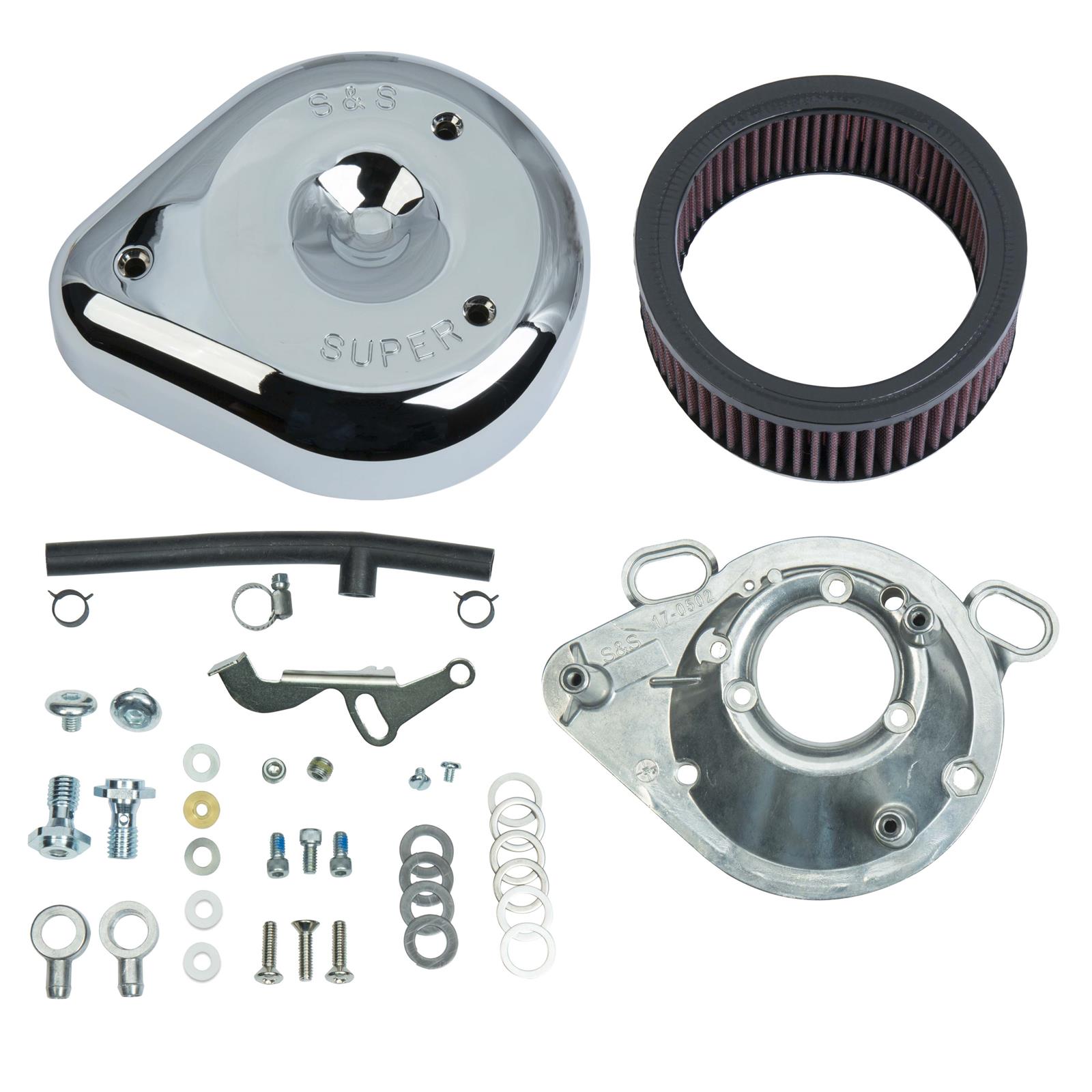 S&S Cycle 17-0404 S&S Cycle Super E and G Teardrop Air Cleaner