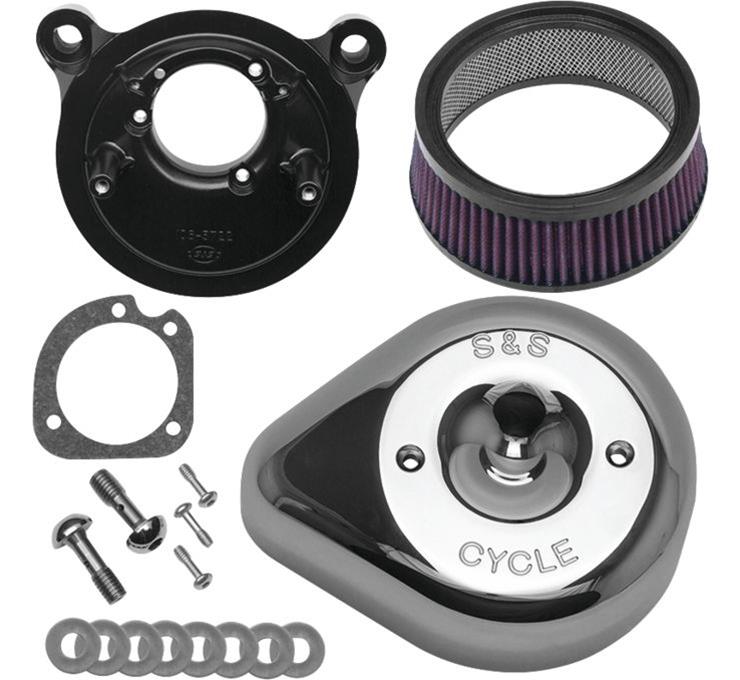 S&S Cycle 170-0528 S&S Cycle Stealth Air Cleaner Kits | Summit Racing