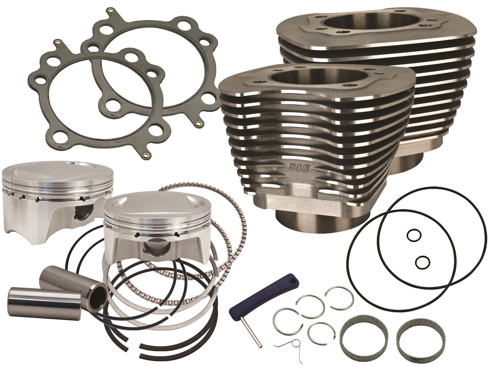 S&S Cycle 910-0500 S&S Cycle 107 in. Big Bore Kits | Summit Racing