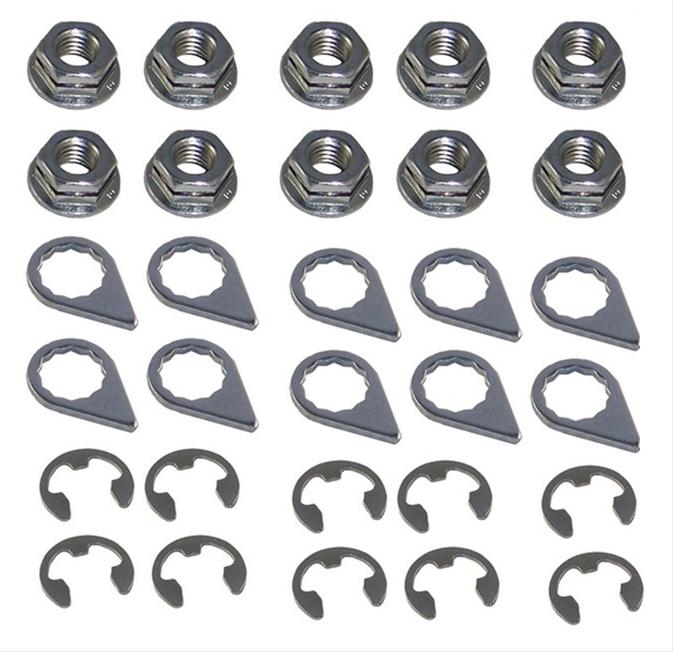 Stage 8 Locking Fasteners 4927 Stage 8 Exhaust Nuts Summit Racing