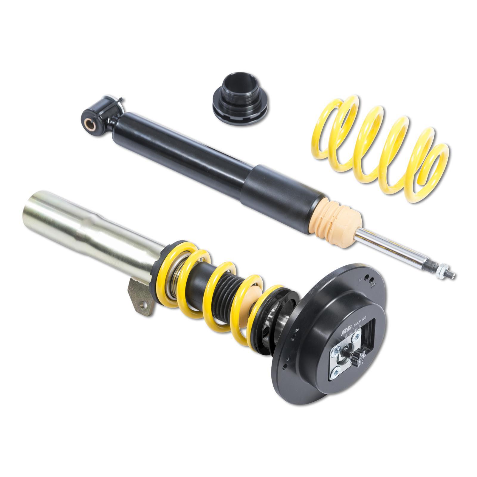 ST Suspensions XTA Coilover Kits 182208AG Height, Rebound Adjustable Kit w/ Top Mounts