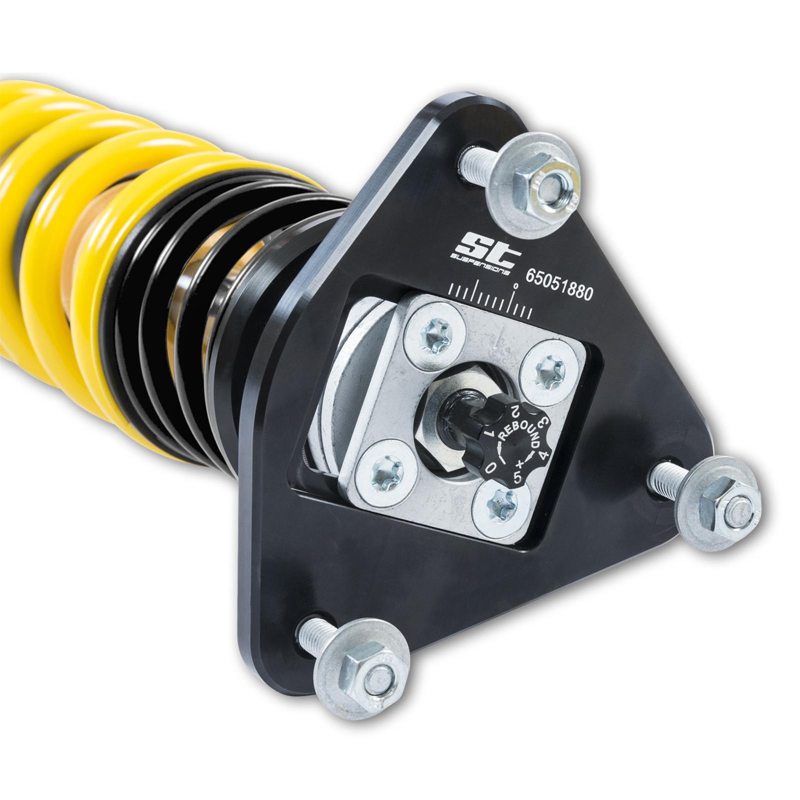 ST Suspensions XTA Coilover Kits 18275810 Height, Rebound Adjustable Kit w/ Top Mounts; Mazda Mazdaspeed 3 (BK)