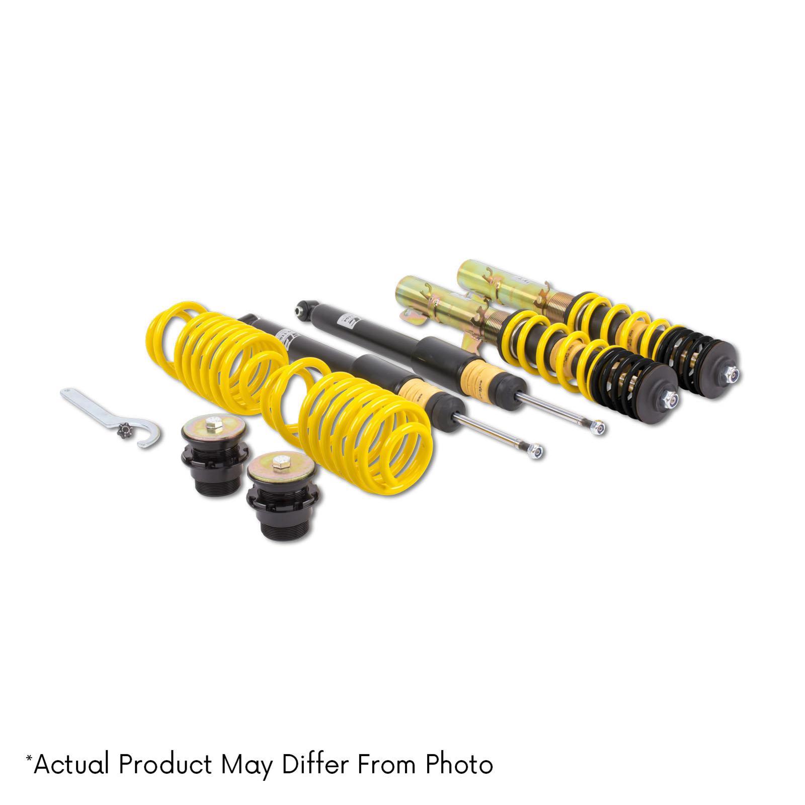 ST Suspensions XA Coilover Kits 18281016 Height, Rebound Adjustable Kit; Audi A1 (8X), incl Sportback