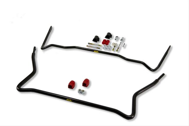 ST Suspensions Sway Bar Sets for 1977-1983 320I - 52005 Bars, Steel, Black Powdercoated, 1.0 in. Front, 0.750 in. Rear, BMW, Kit
