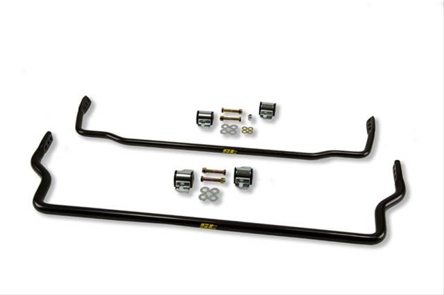 ST Suspensions Sway Bar Sets 52195 Bars, Front and Rear, Solid, Steel, Black Powdercoated, Mazda, Kit