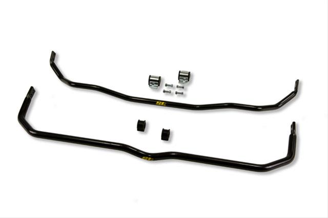 ST Suspensions Sway Bar Sets 52237 Bars, Front and Rear, Solid, Steel, Black Powdercoated, Volkswagen, Kit