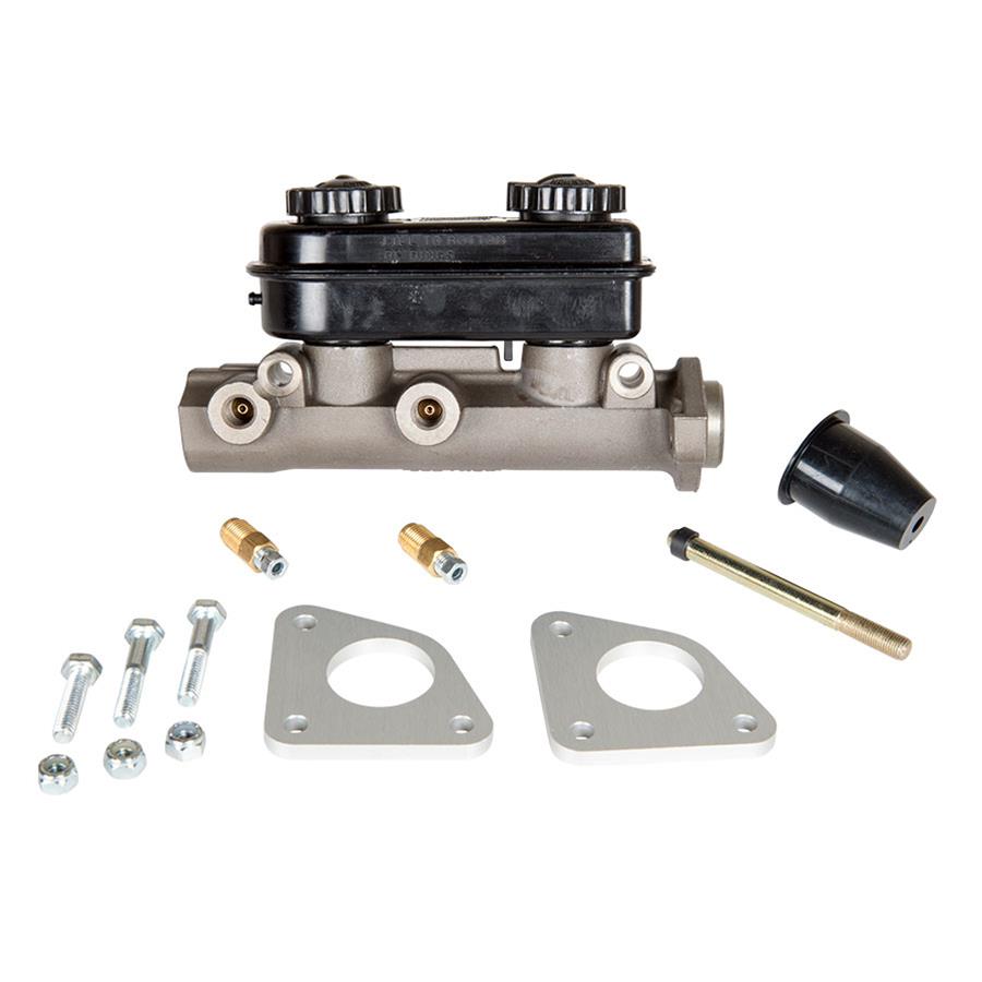 Strange Dual Inline Master Cylinders B3359 Cylinder, Aluminum, Natural, 1.125 in. Bore, Universal, Each