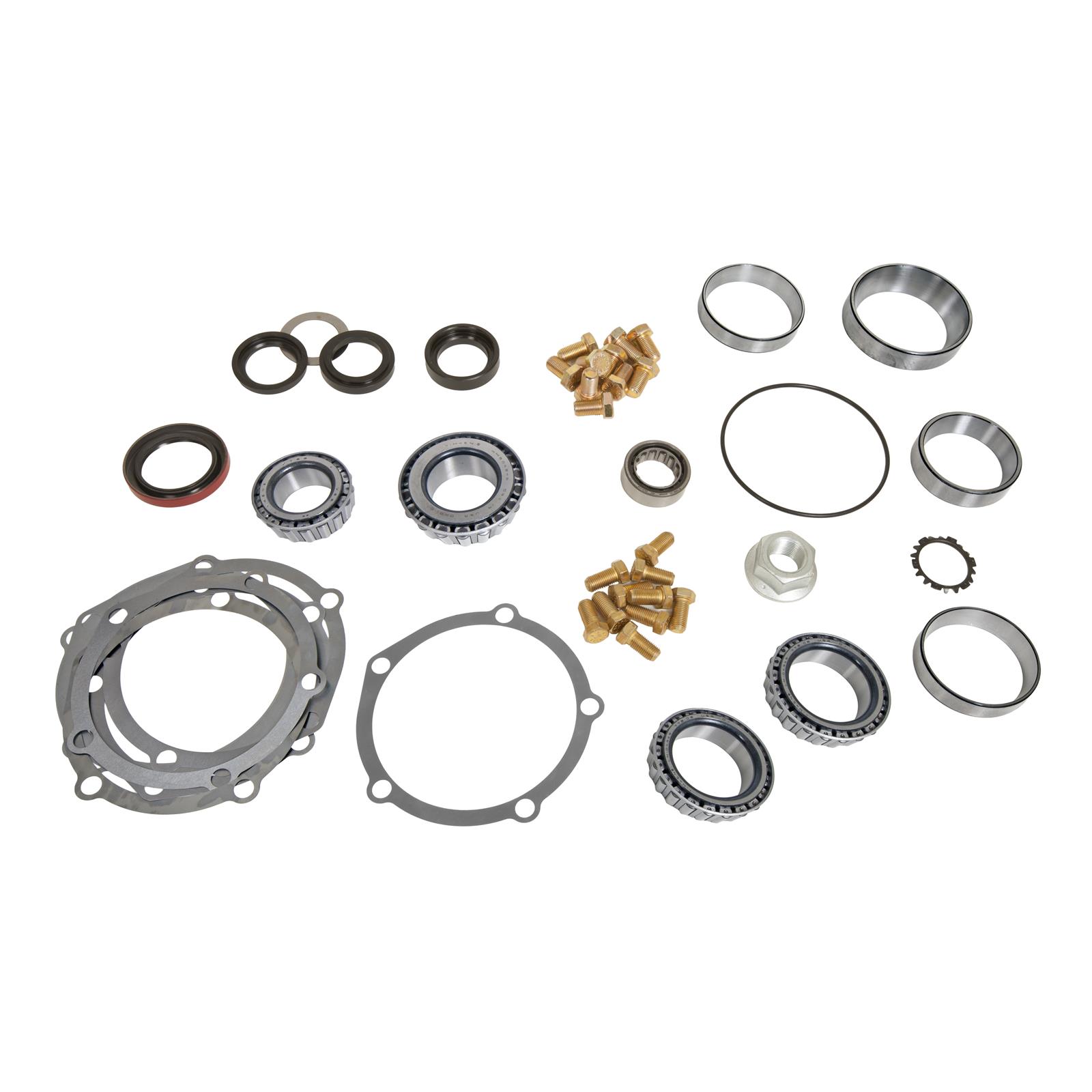 Strange Ring and Pinion Installation Kits R5238WR Kit, 35-spline, Crush Sleeve, Support Cups O-ring, Ford 9 in., Kit