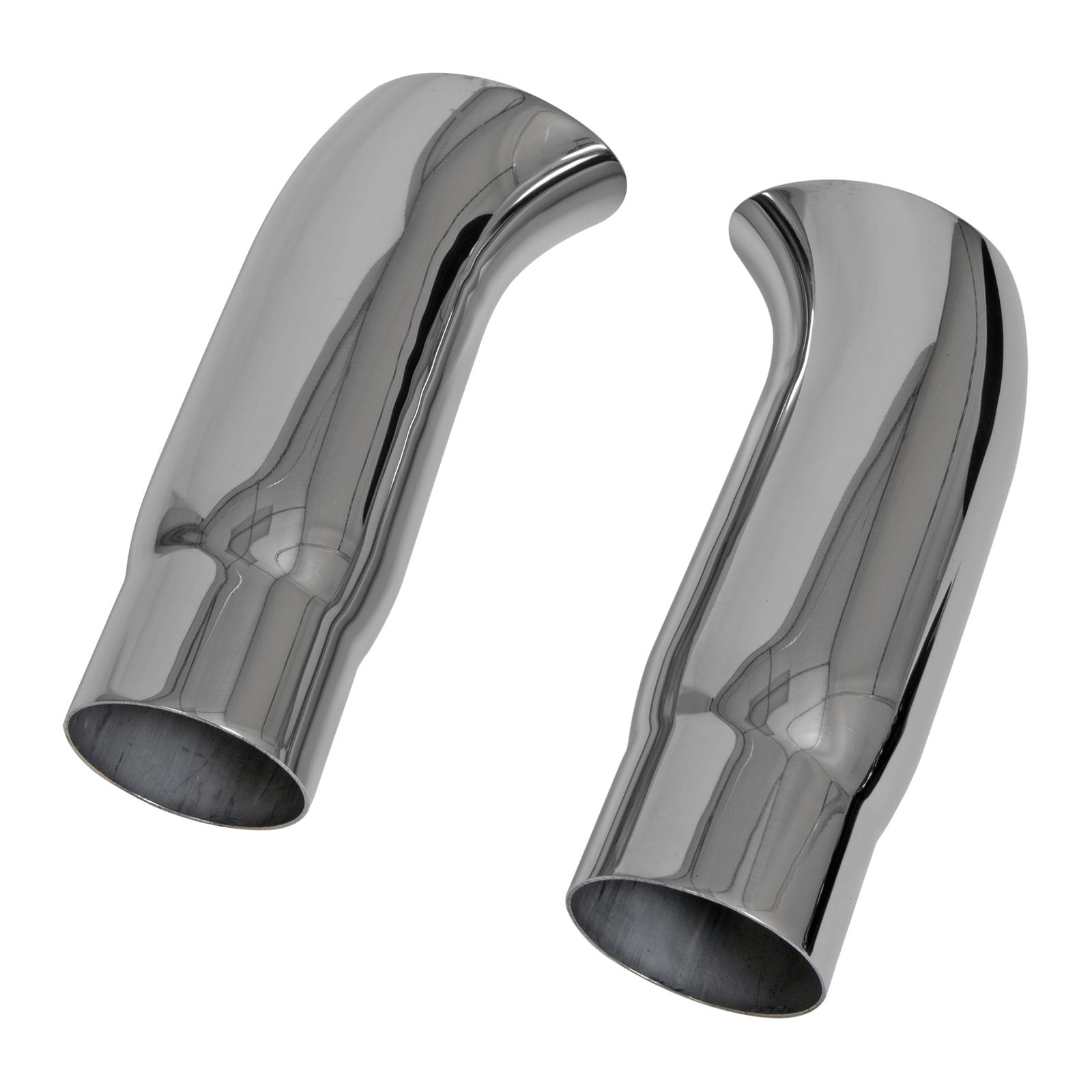 Stainless Works Elf Ear Exhaust Tips 3in Body 3in ID Inlet