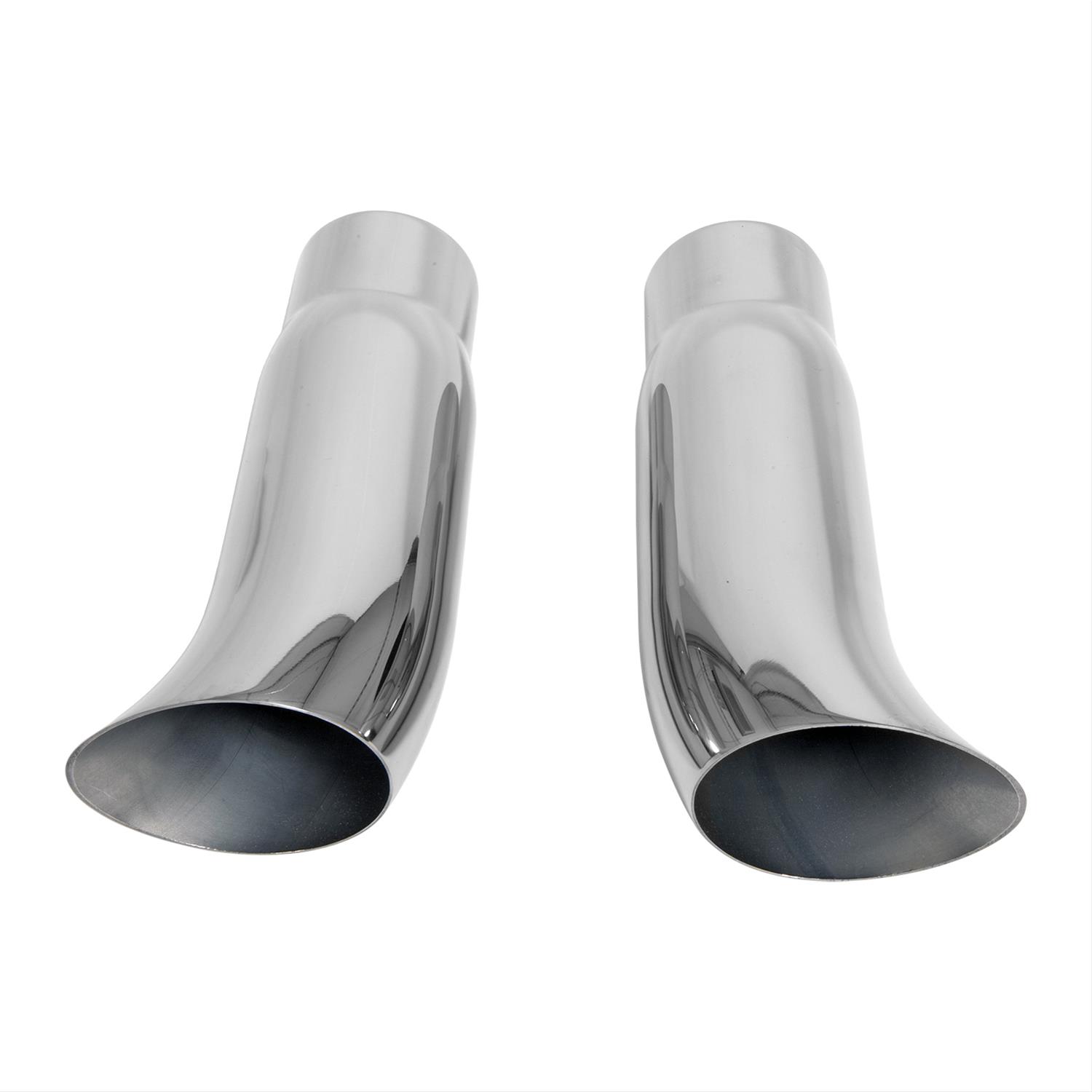 Stainless Works Elf Ear Exhaust Tips 3in Body 3in ID Inlet thumbnail 3