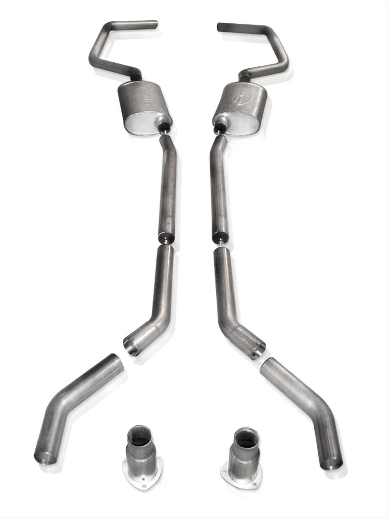 Stainless Works Chevy Camaro 1967-69 Exhaust 2.5in X-Pipe thumbnail 2