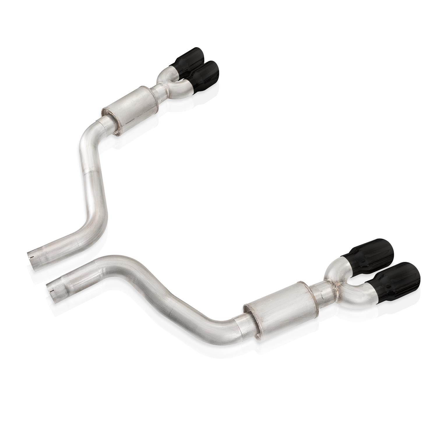 Stainless Works 15-21 Dodge Challenger 5.7/6.2/6.4L Legend Axle Back Exhaust System w/ Black-Out Tip thumbnail 3