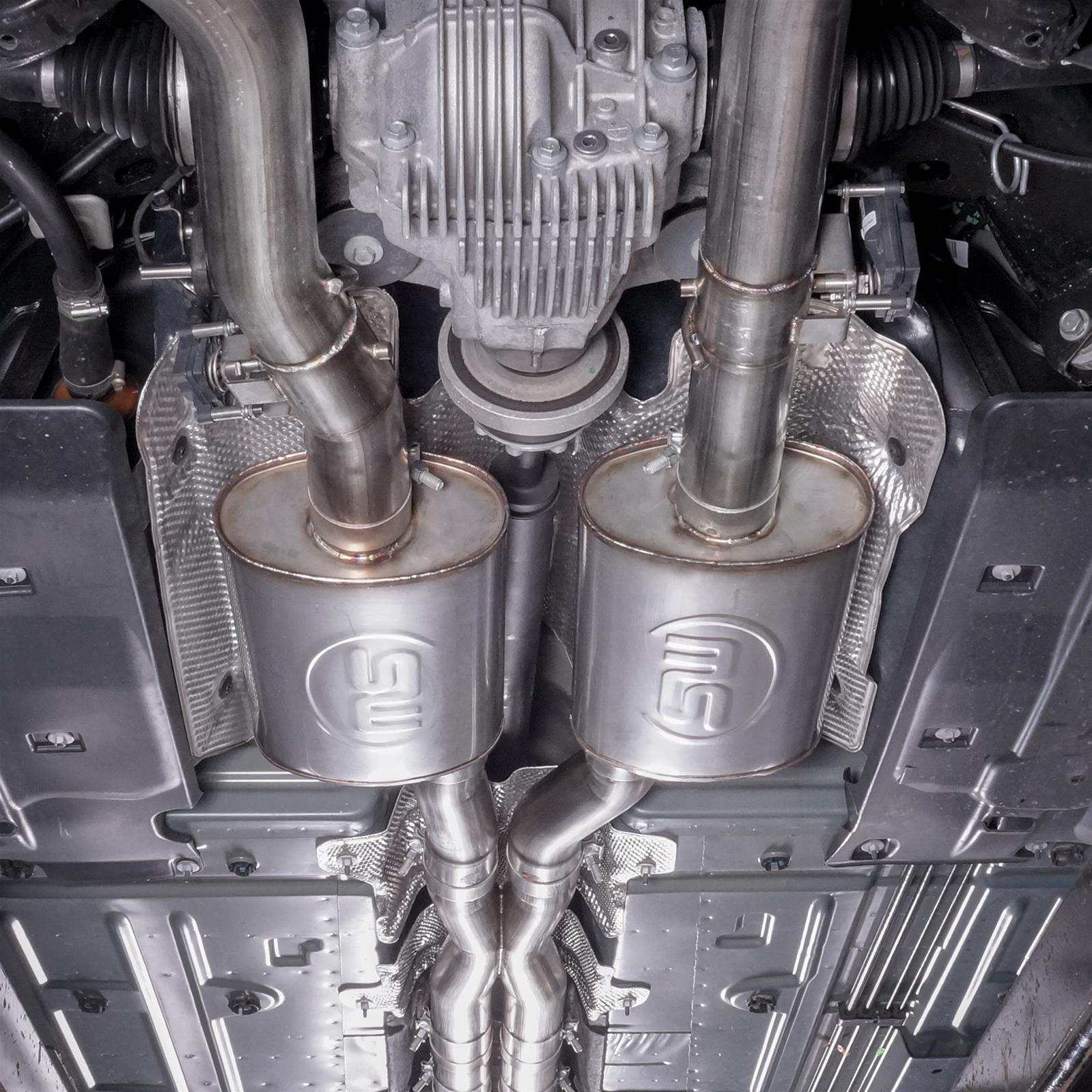 Stainless Works 15-19 Dodge Challenger 6.2L/6.4L Hemi 3in Legend Catback X-Pipe (Use Factory Tips) thumbnail 2