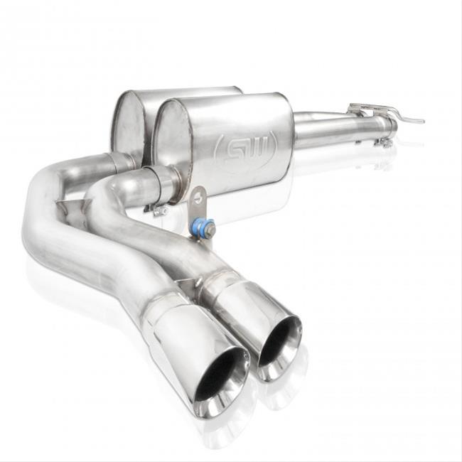 Stainless Works Chevy Silverado/GMC Sierra 2007-16 5.3L/6.2L Exhaust Before Passenger Rear Tire Exit thumbnail 2