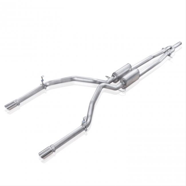 Stainless Works Chevy Silverado/GMC Sierra 2007-16 5.3L/6.2L Exhaust Y-Pipe Under Bumper Exit thumbnail 3