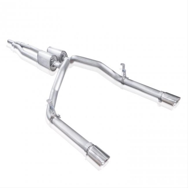 Stainless Works Chevy Silverado/GMC Sierra 2007-16 5.3L/6.2L Exhaust Y-Pipe Under Bumper Exit thumbnail 2