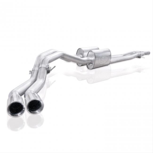 Stainless Works Chevy Silverado/GMC Sierra 2007-16 5.3L/6.2L Exhaust Y-Pipe Passenger Rear Tire Exit thumbnail 2