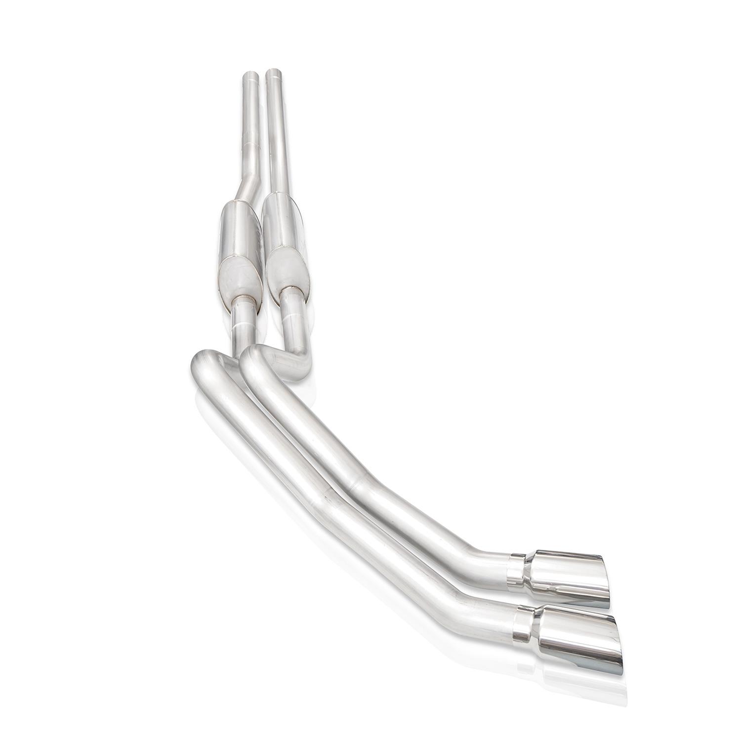 Stainless Works 2019+ Chevrolet Silverado 5.3L 3in Legend Catback Perf Connect Dual Polished Tip thumbnail 2
