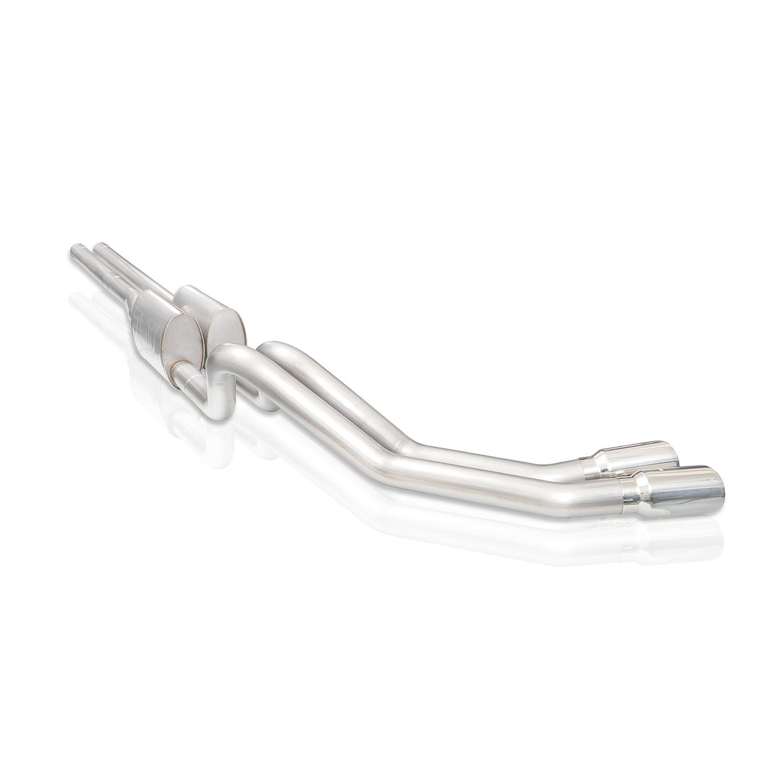 Stainless Works 2019+ Chevrolet Silverado 5.3L 3in Redline Catback Perf Connect Dual Polished Tip thumbnail 3